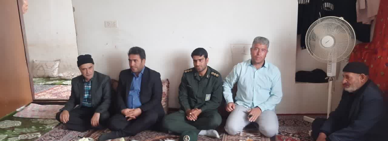 دیدار با خانواده های معظم شهید جاویدالاثر عبدالحسین الله بخش و شهید محمودزاده از روستای قپچاق