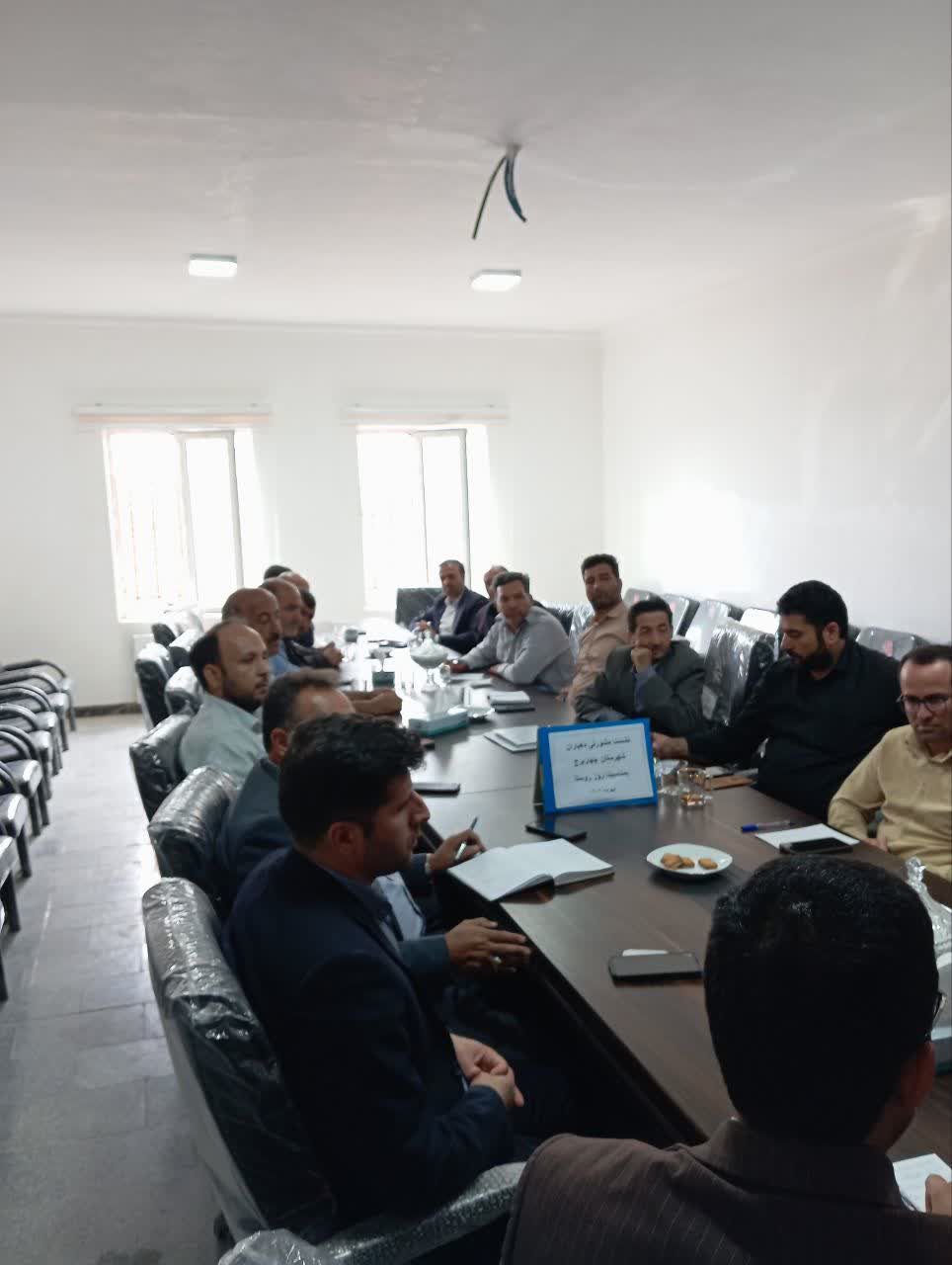 نشست مشورتی دهیاران شهرستان چهاربرج به مناسبت روز ملی روستا و عشایر برگزار شد