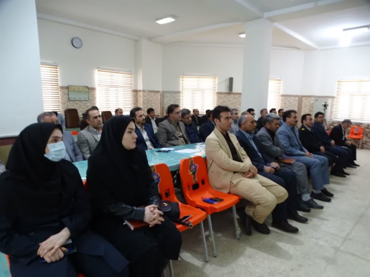 اولین جلسه شورای اداری چهاربرج در سال 1402