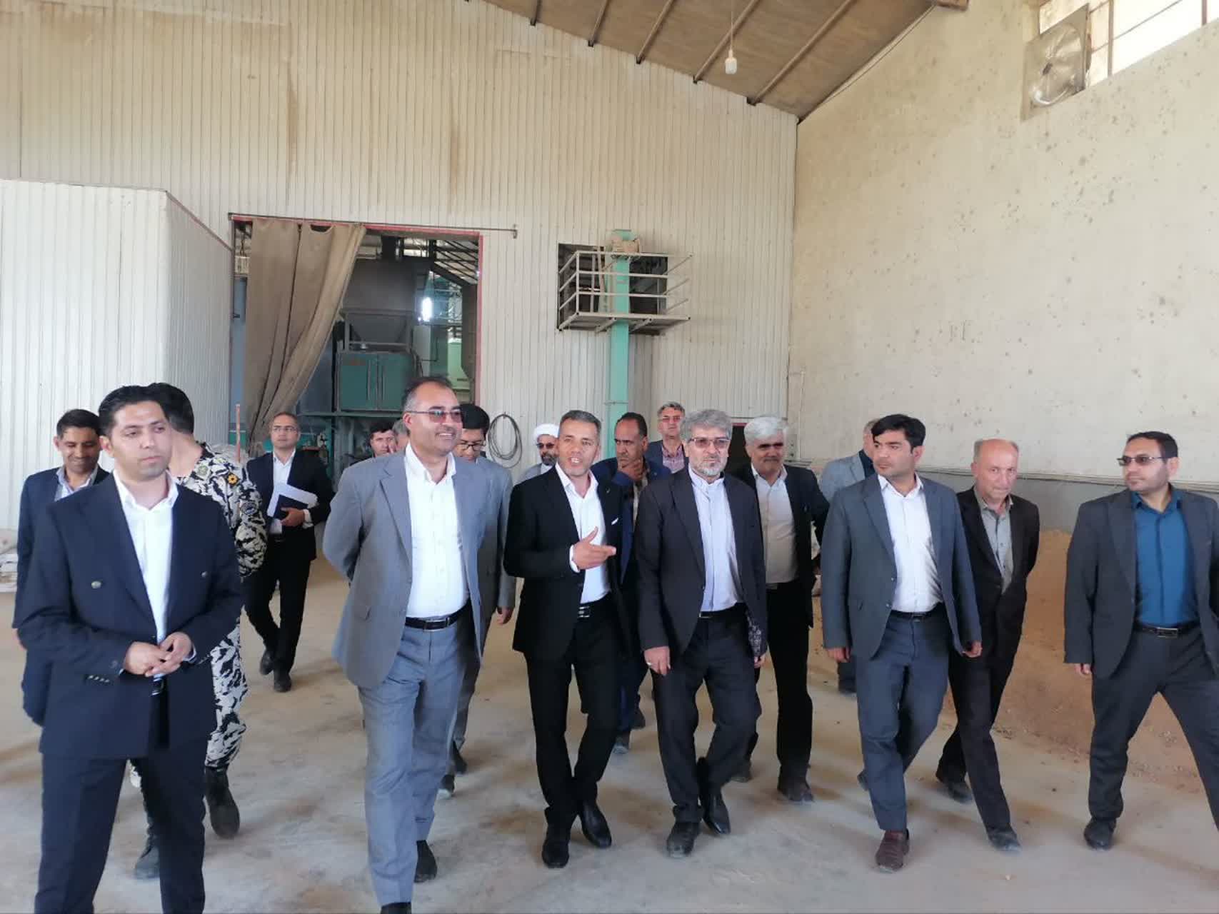 بازدید مسئولان ارشد از طرح‌های تولیدی، کشاورزی و عمرانی شهرستان چهاربرج