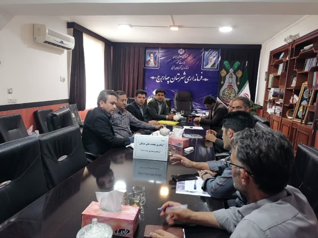 تسریع در اجرای پروژه‌های نهضت ملی مسکن در چهاربرج با هماهنگی دستگاه‌های اجرایی