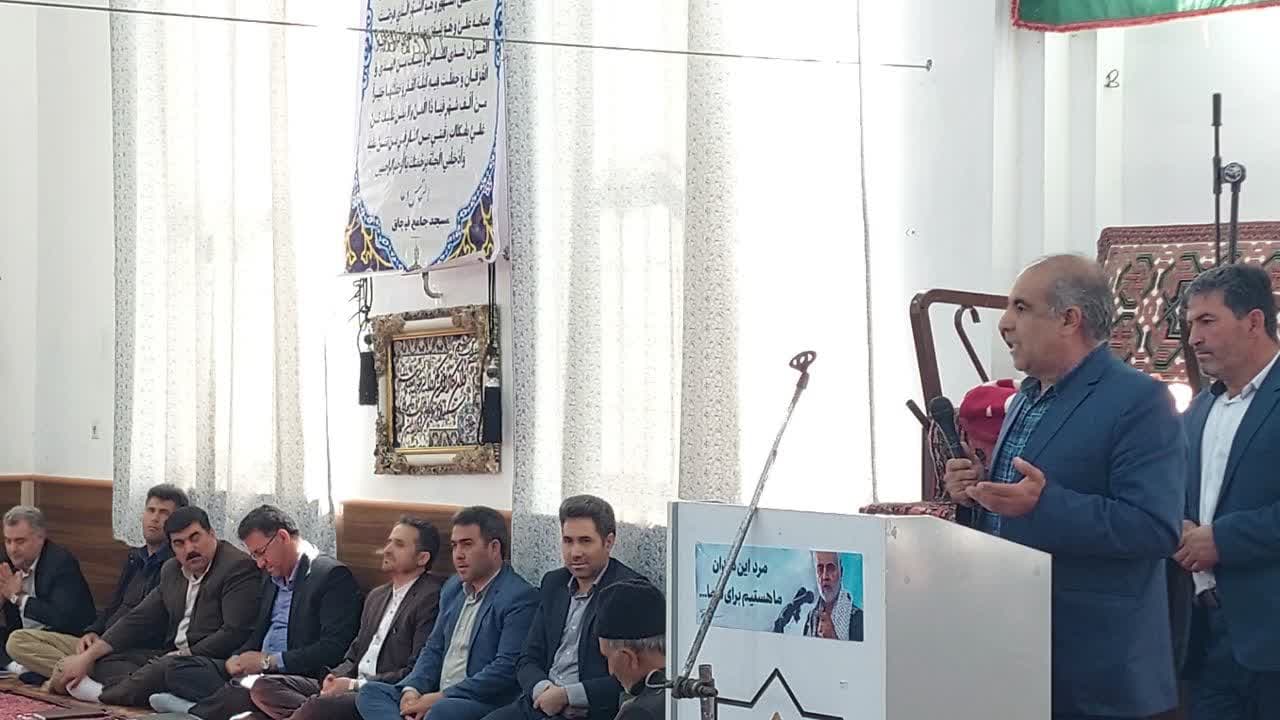 شورای اداری شهرستان چهاربرج در روستای قپچاق