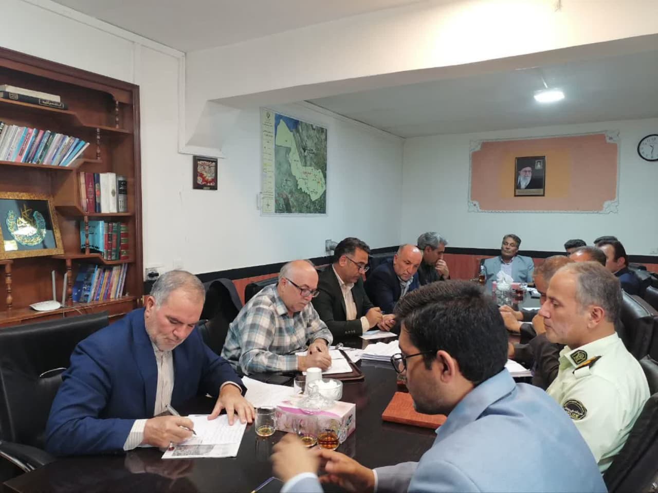 دومین جلسه شورای حفاظت از منابع آب شهرستان چهاربرج برگزار شد