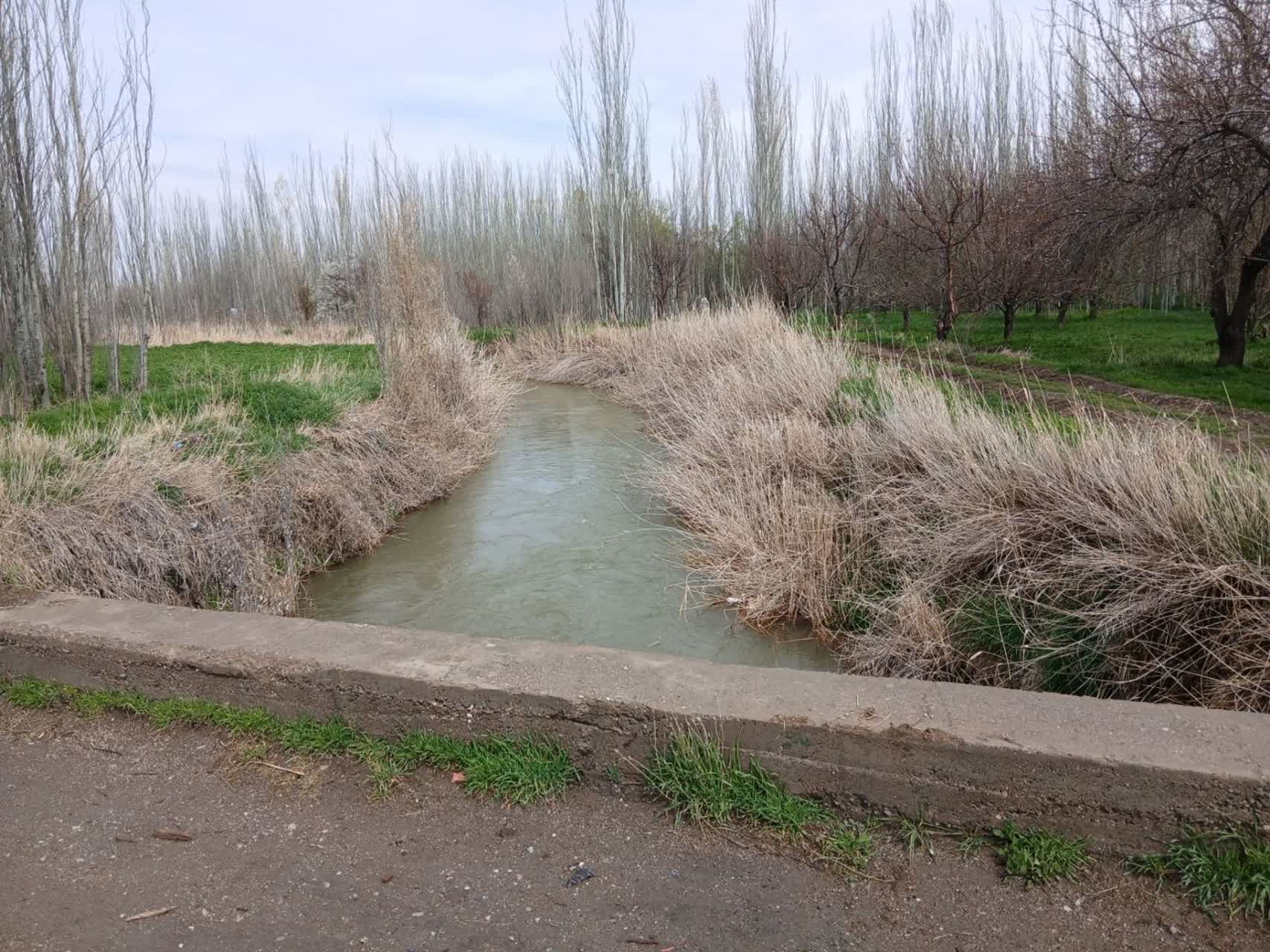 بازدید میدانی فرماندار چهاربرج از کانال‌های آبرسانی