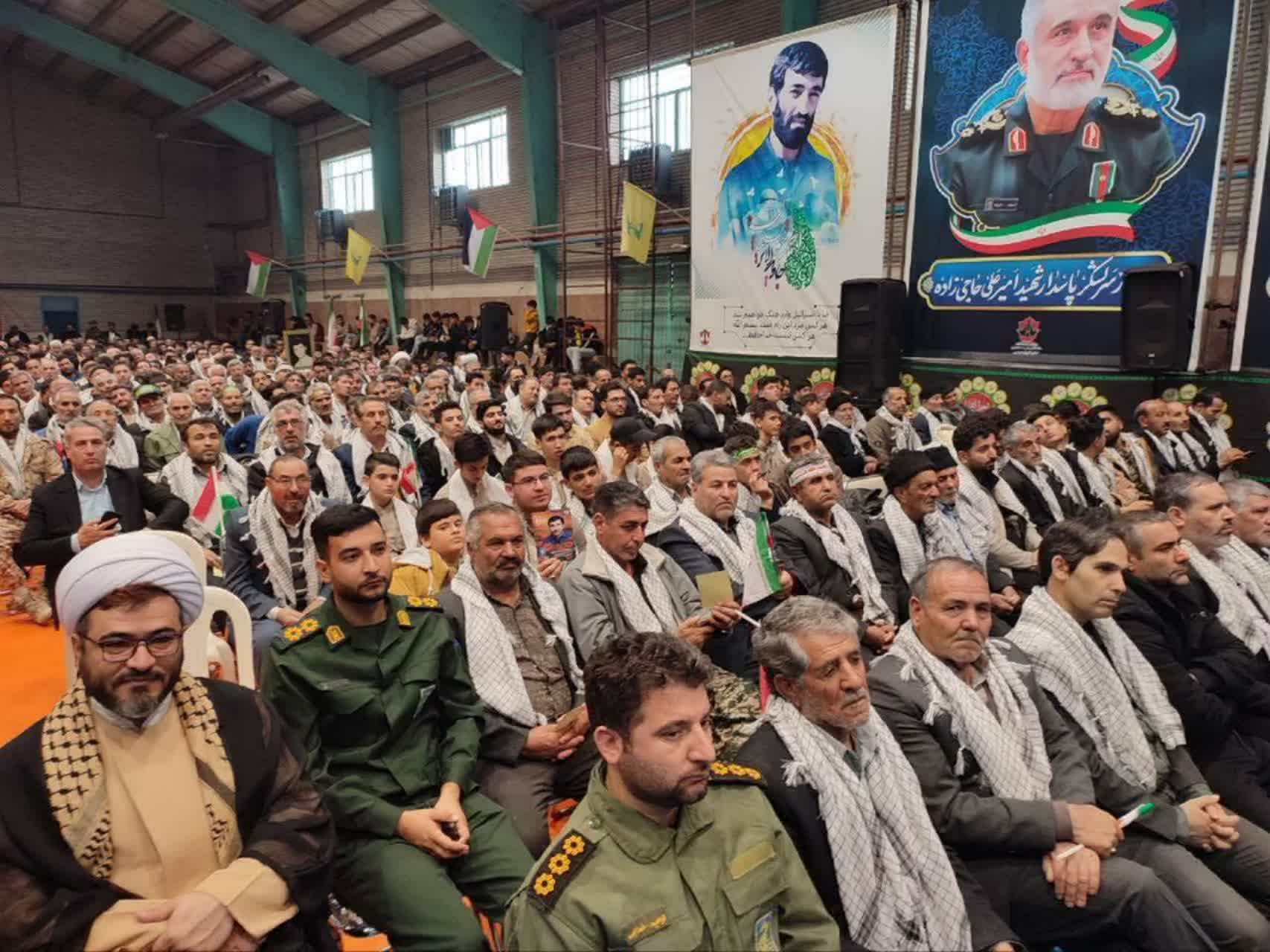 اجلاسیه بزرگداشت 57 شهید شهرستان چهاربرج برگزار شد