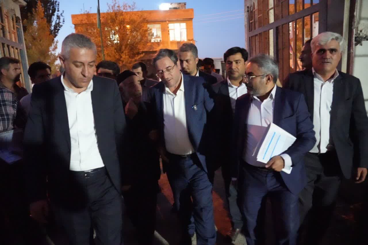 بازدید استاندار آذربایجان‌غربی از مجتمع اداری شهرستان چهاربرج