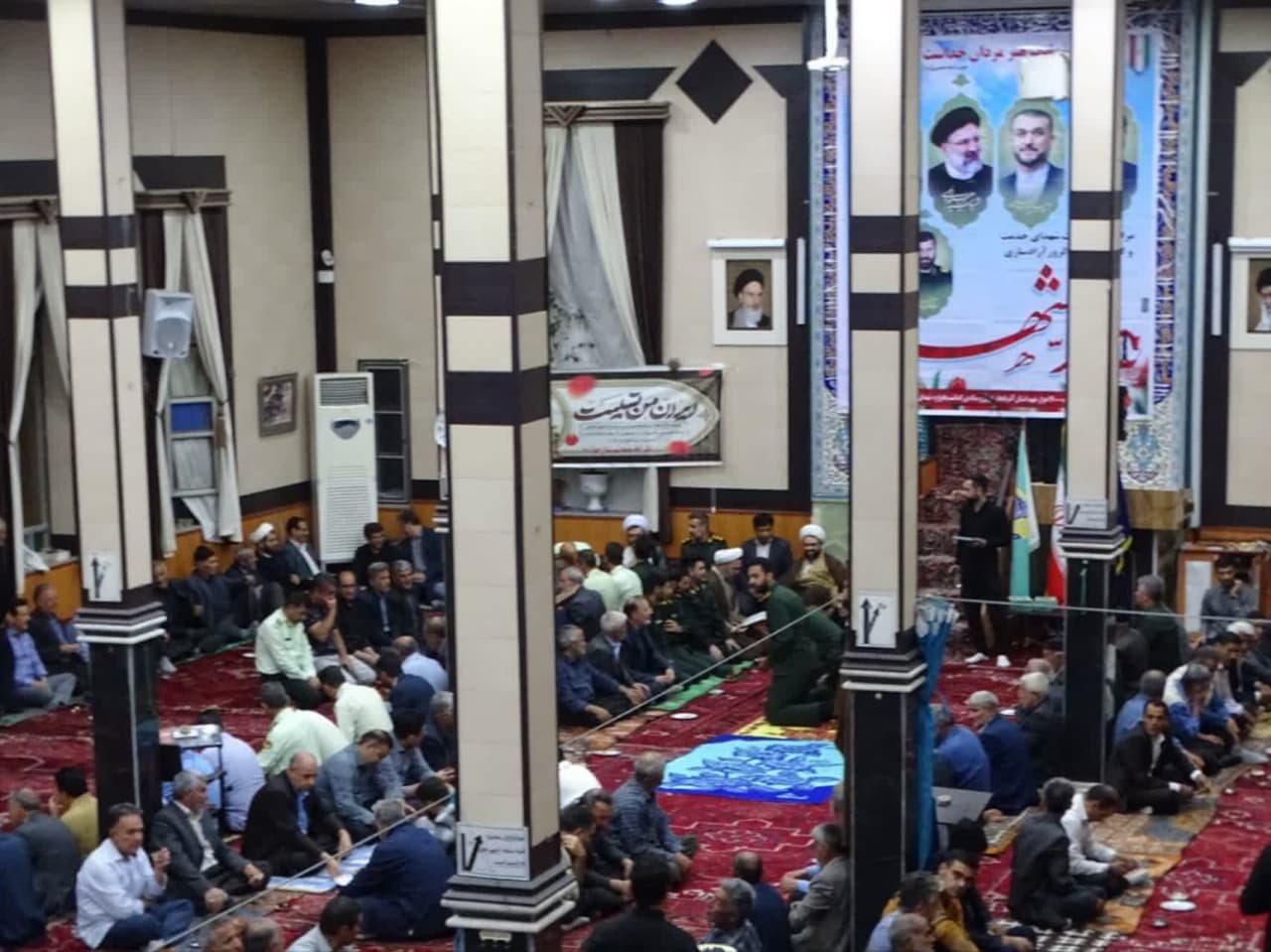 مراسم گرامیداشت نخستین سالگرد شهادت "شهید جمهور" و شهدای خدمت در چهاربرج برگزار شد