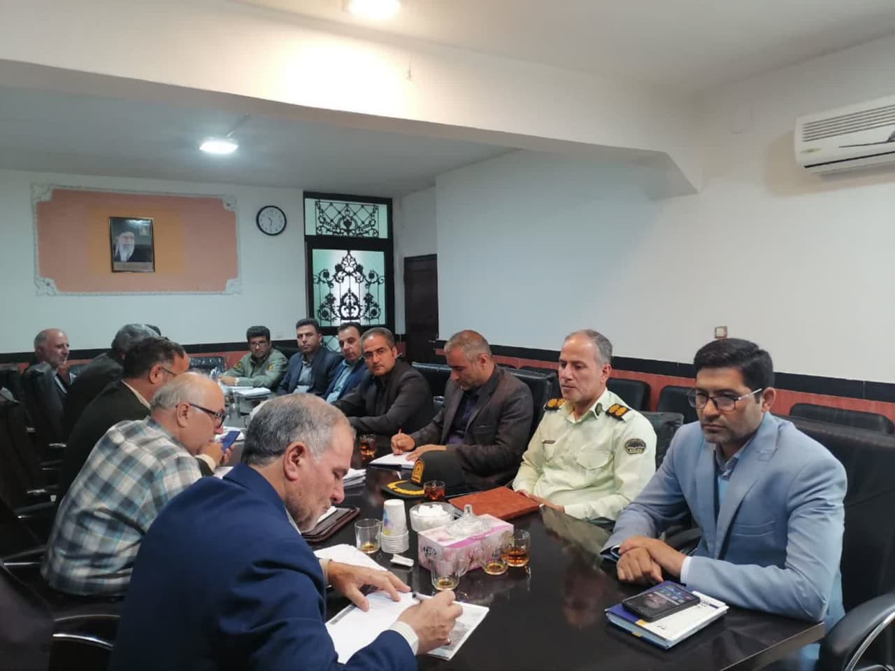 دومین جلسه شورای حفاظت از منابع آب شهرستان چهاربرج برگزار شد