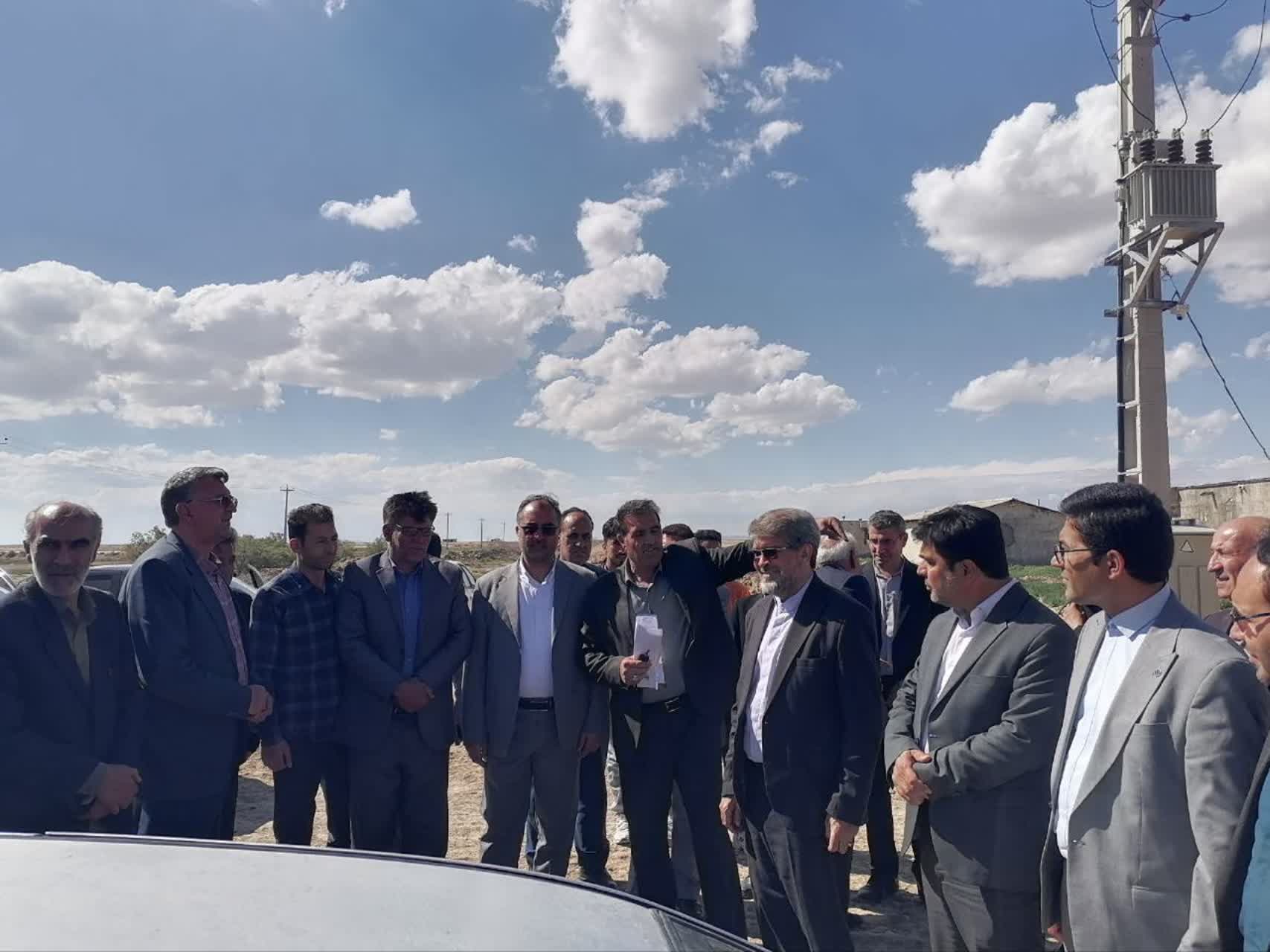 بازدید مسئولان ارشد از طرح‌های تولیدی، کشاورزی و عمرانی شهرستان چهاربرج