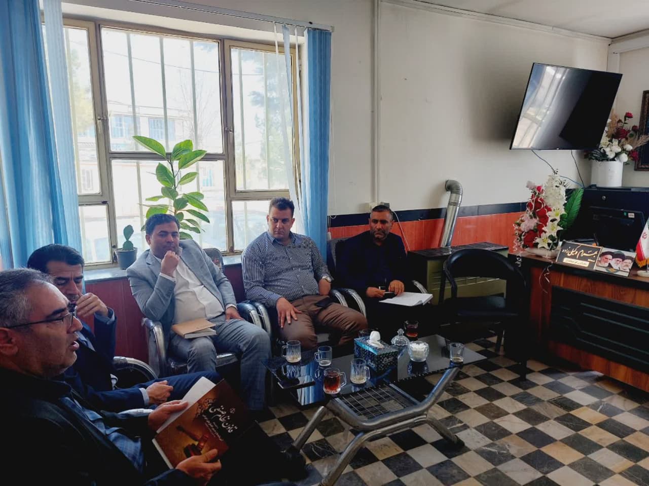 جلسه کمیسیون نظارت شهرستان چهاربرج