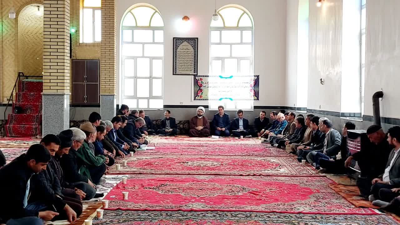 برگزاری جلسه شورای اداری با محوریت بررسی مسائل و مشکلات روستای منصورآباد