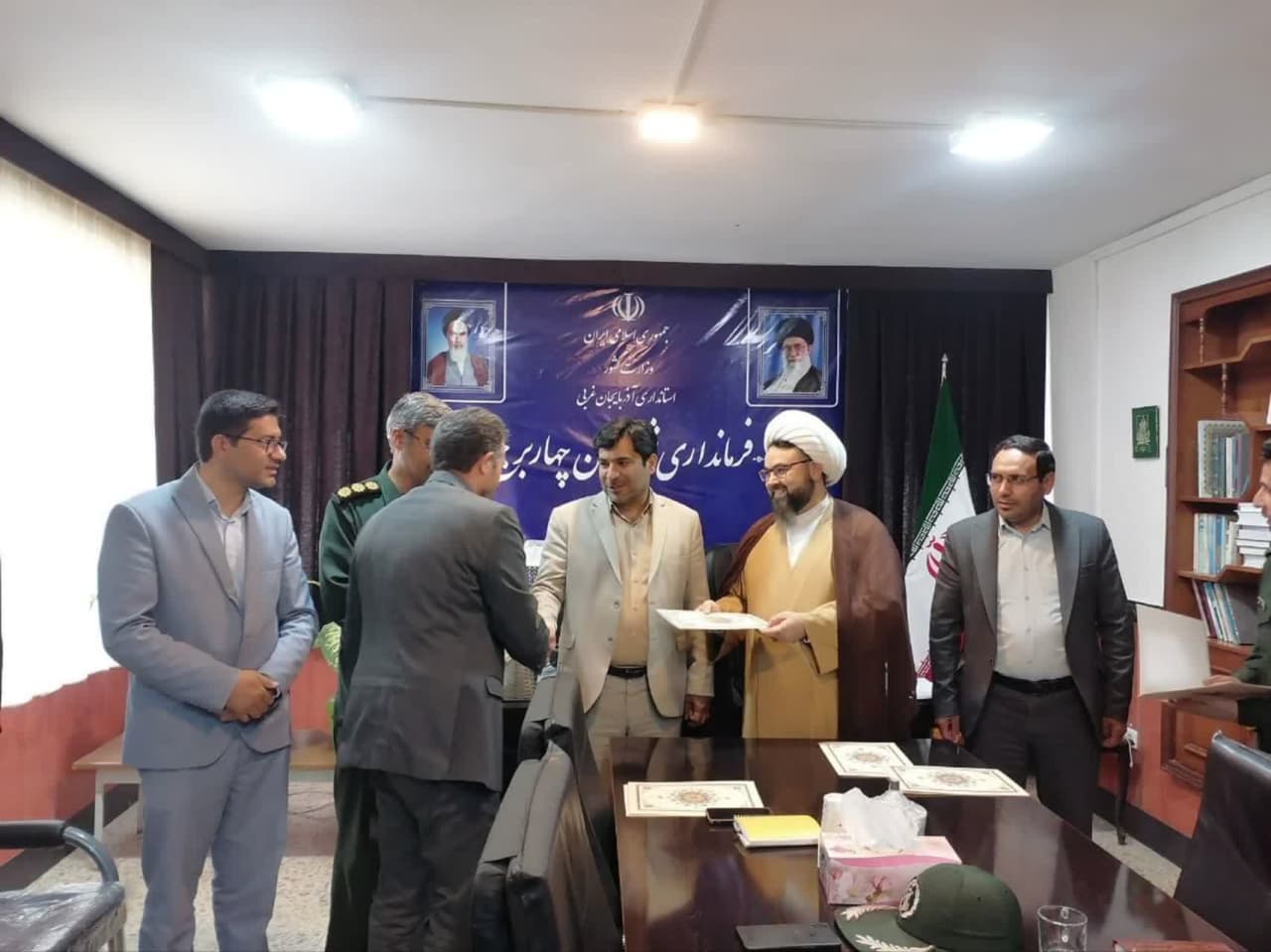 برگزاری جلسه هماهنگی ستاد بزرگداشت 12٬000 شهید استان(در قالب شهرستانی) در فرمانداری چهاربرج