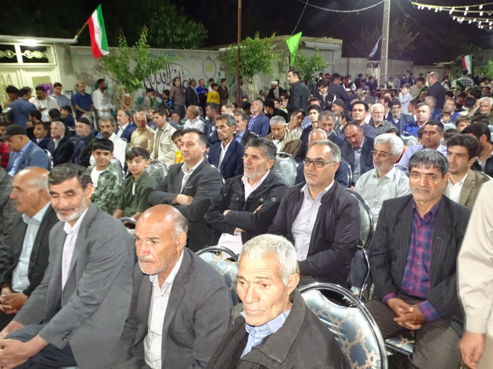 برگزاری جشن باشکوه عید غدیر در شهرستان چهاربرج
