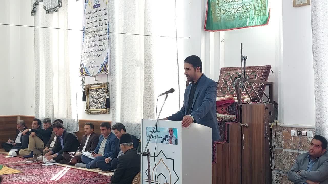 شورای اداری شهرستان چهاربرج در روستای قپچاق