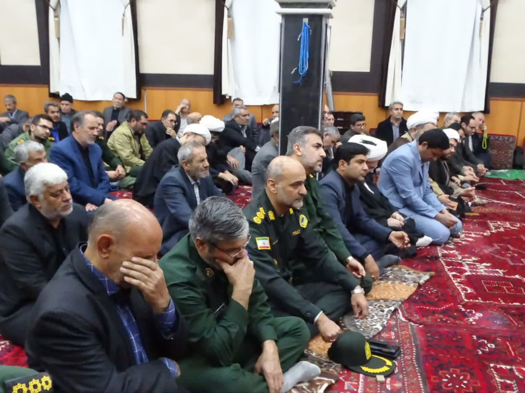 «مردم ولایتمدار چهاربرج در مراسم «شبی با شهدا» گرد هم آمدند»