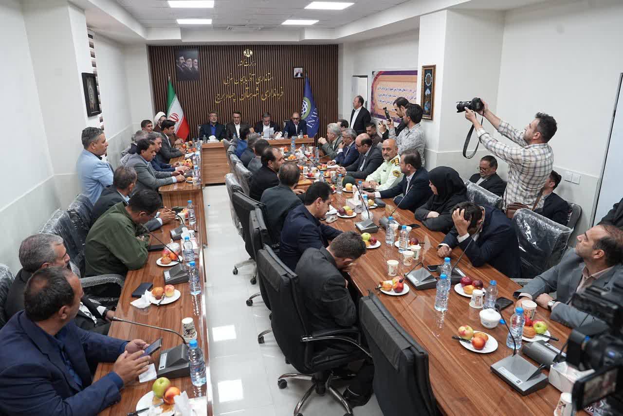 ساختمان فرمانداری و مجتمع اداری شهرستان چهاربرج به بهره‌برداری رسید