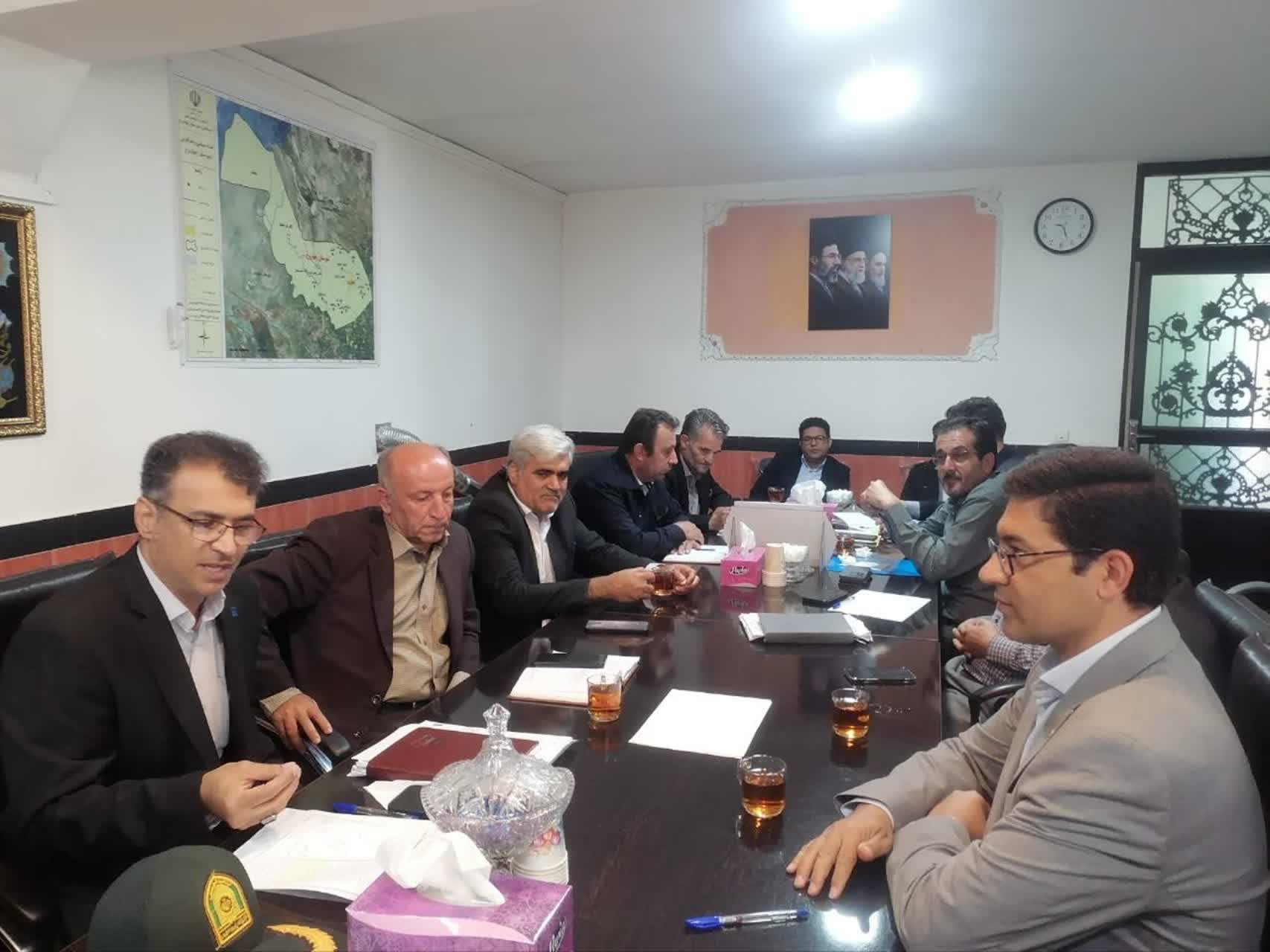 نخستین جلسه کارگروه پیشگیری از ساخت‌وساز غیرمجاز چهاربرج برگزار شد