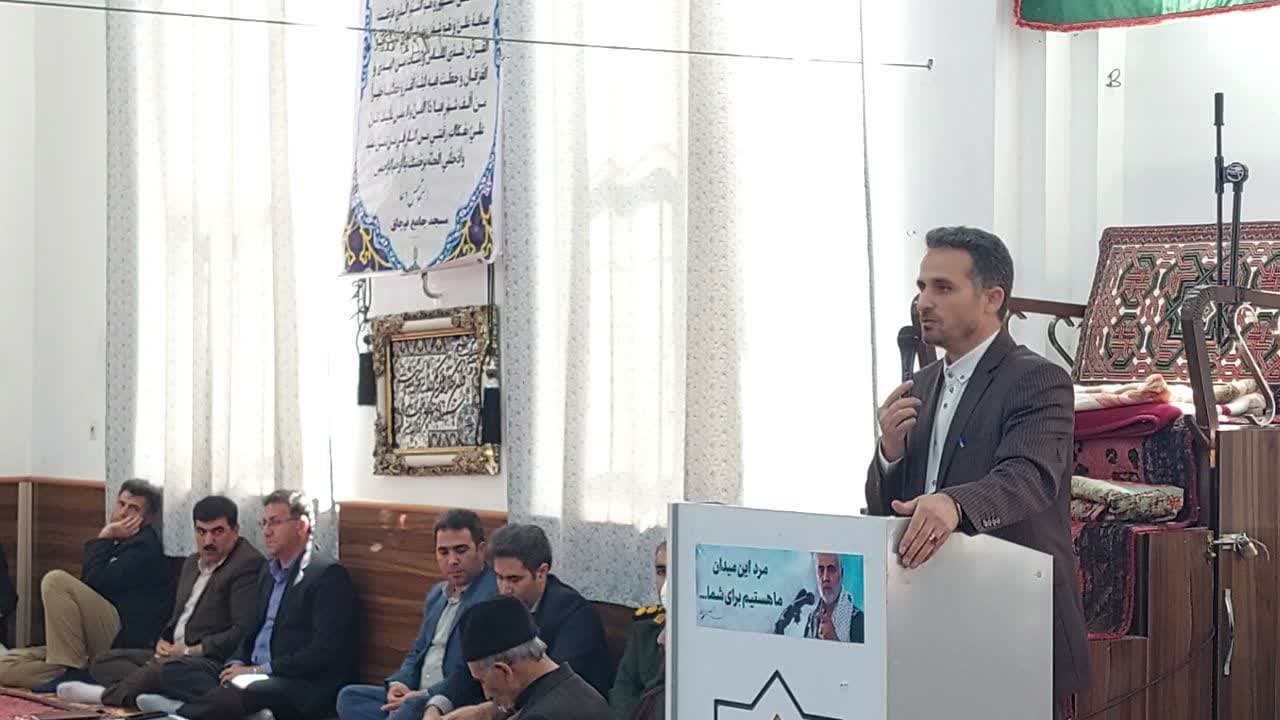 شورای اداری شهرستان چهاربرج در روستای قپچاق