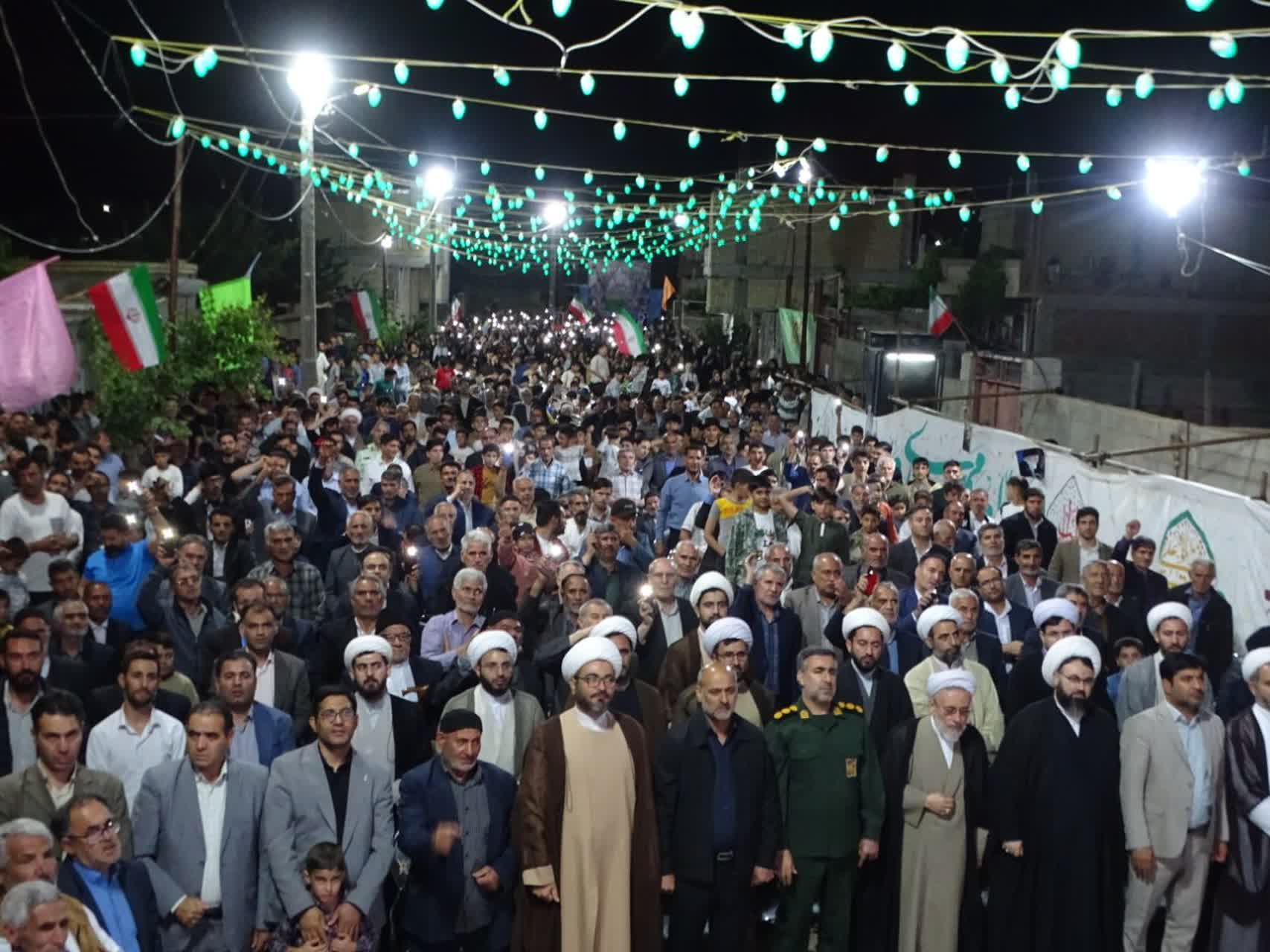 برگزاری جشن باشکوه عید غدیر در شهرستان چهاربرج