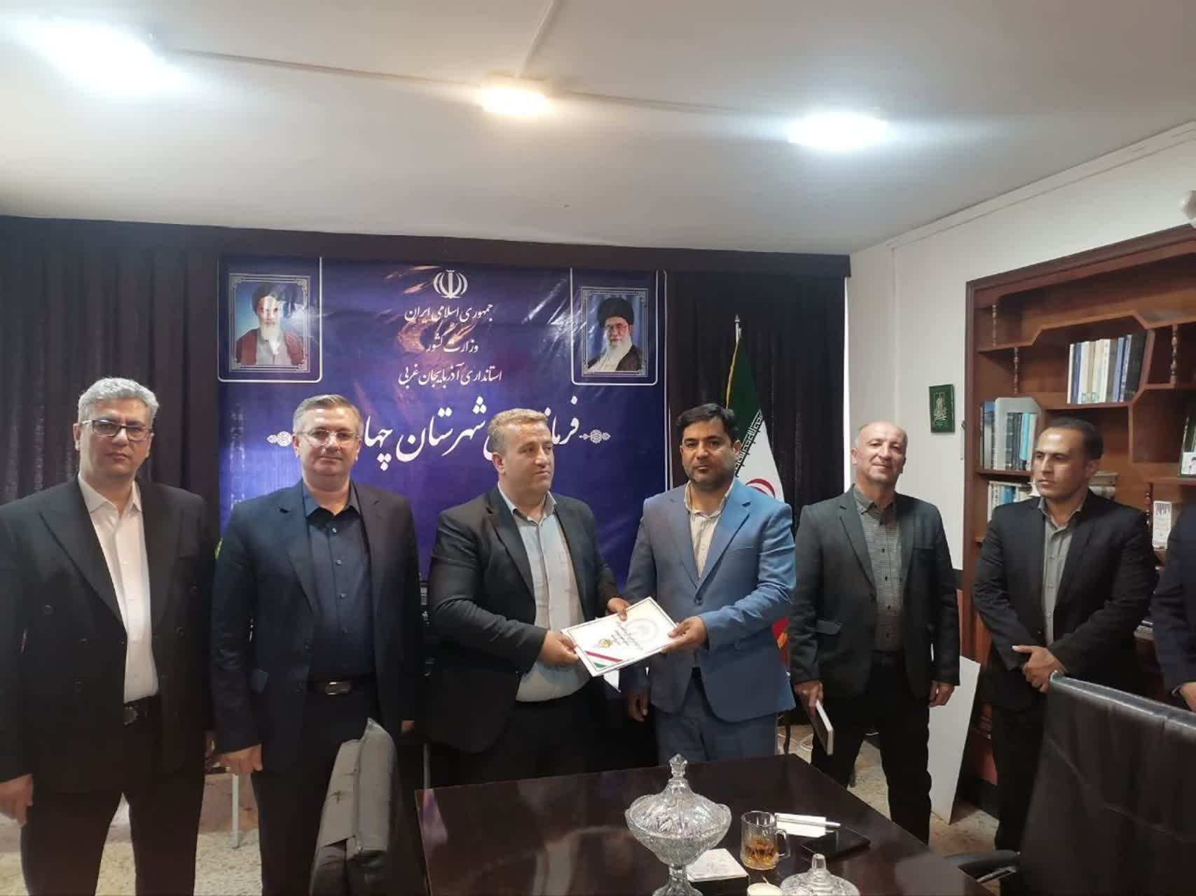 یوسف زینالی، به عنوان نخستین رئیس اداره تعاون روستایی چهاربرج منصوب شد