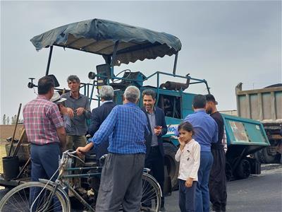 آسفالت ریزی روستای قپچاق