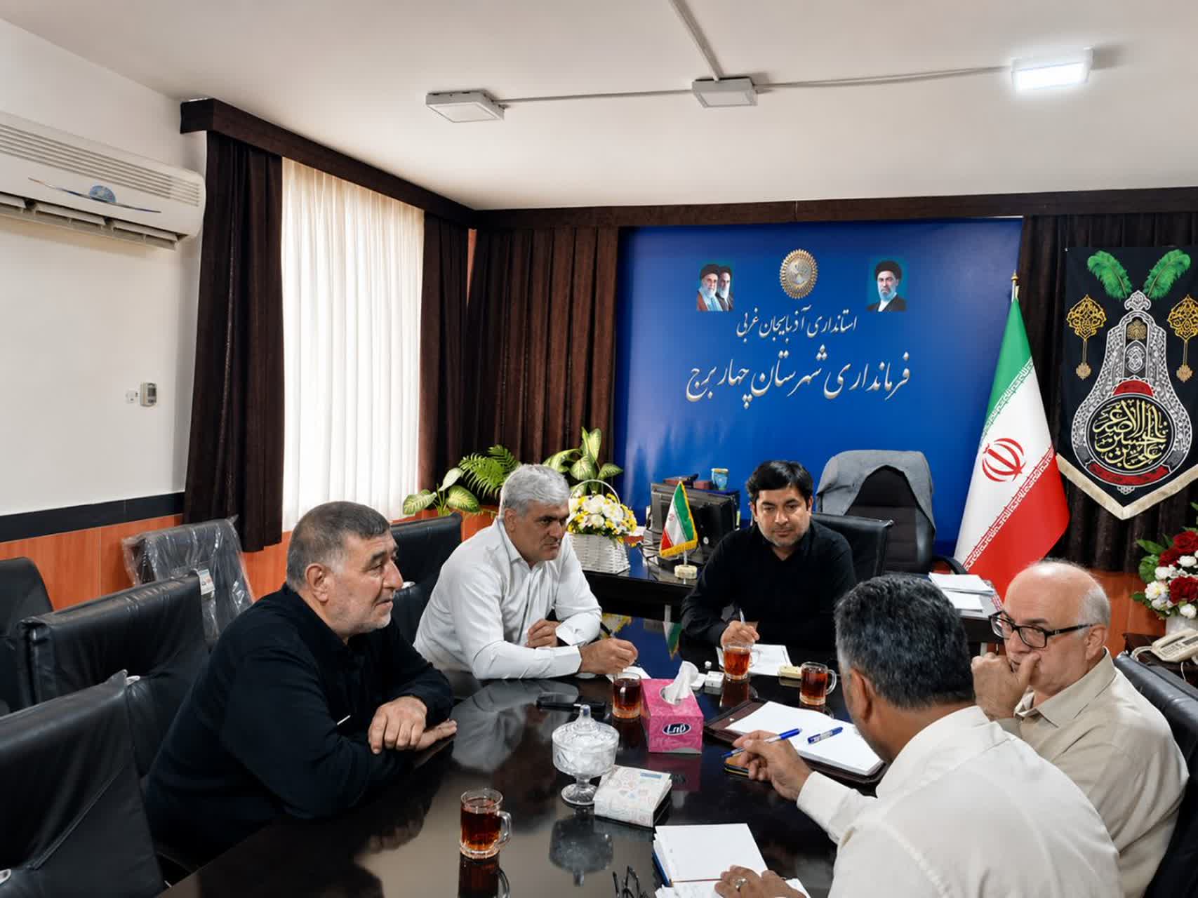 جلسه ساماندهی منابع آب کشاورزی چهاربرج جدید برگزار شد