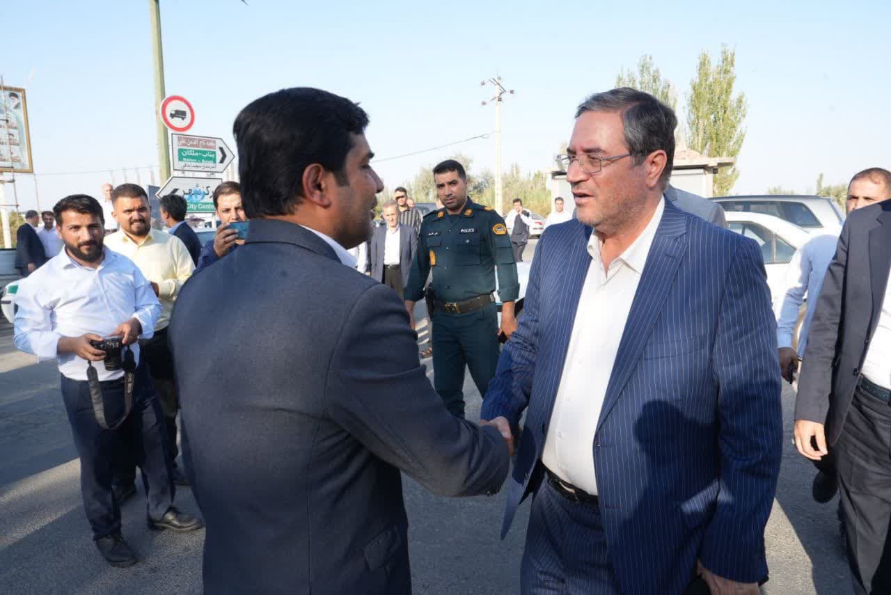 سفر استاندار آذربایجانغربی به شهرستان چهاربرج