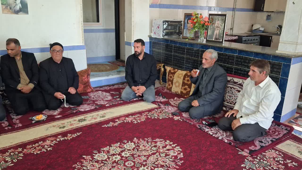 برگزاری آیین تجلیل از خانواده جانباز سرافراز، شهید «علیرضا مهدوی» در چهاربرج