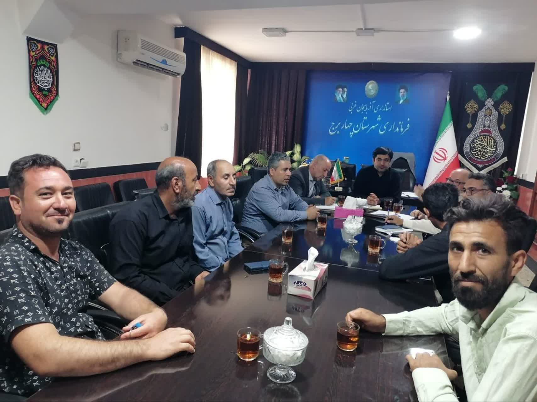 برگزاری نشست تخصصی حل مشکلات آب کشاورزی اراضی روستای منصورآباد