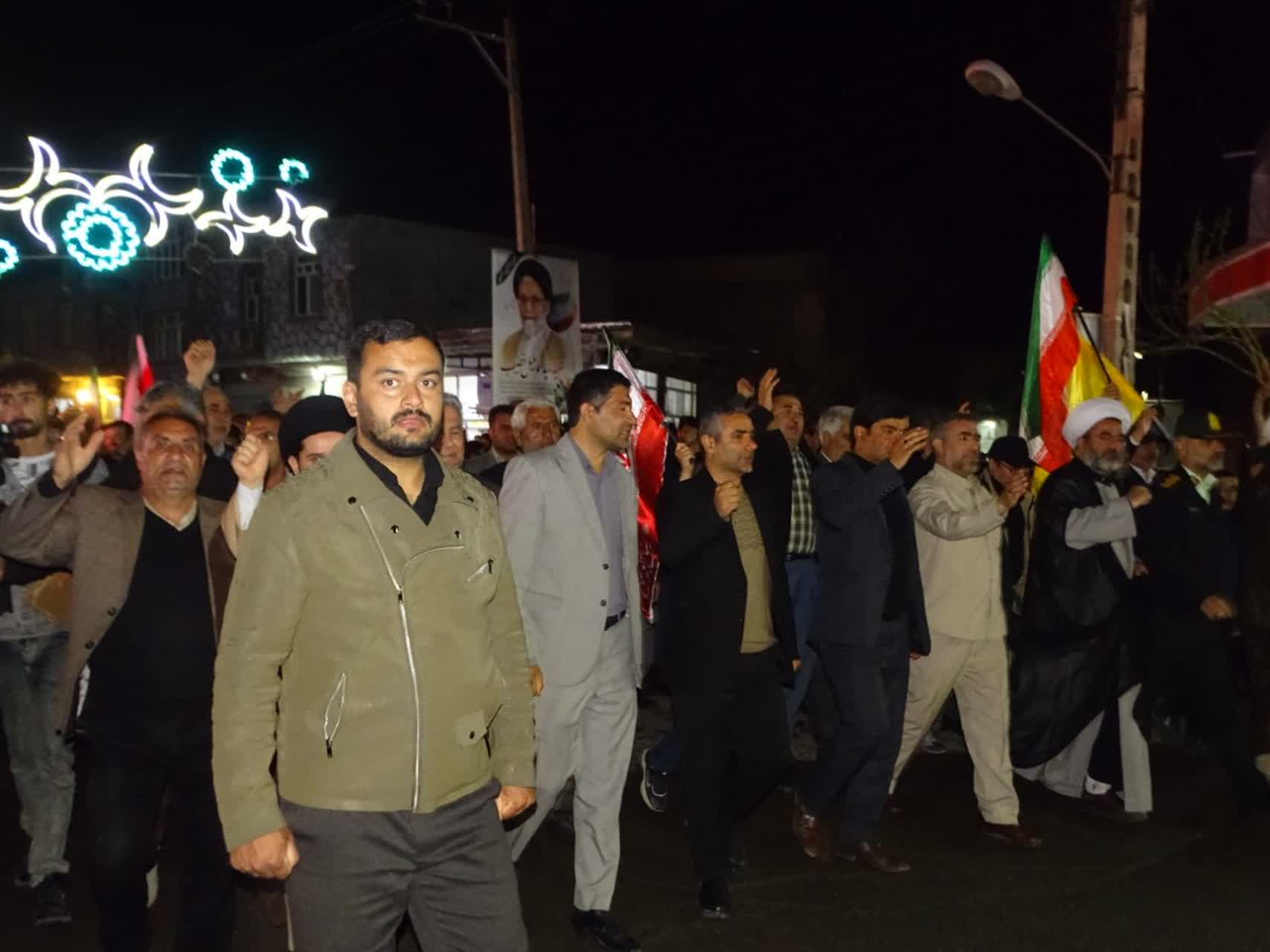 اجتماع باشکوه مردم و مسئولان شهرستان چهاربرج