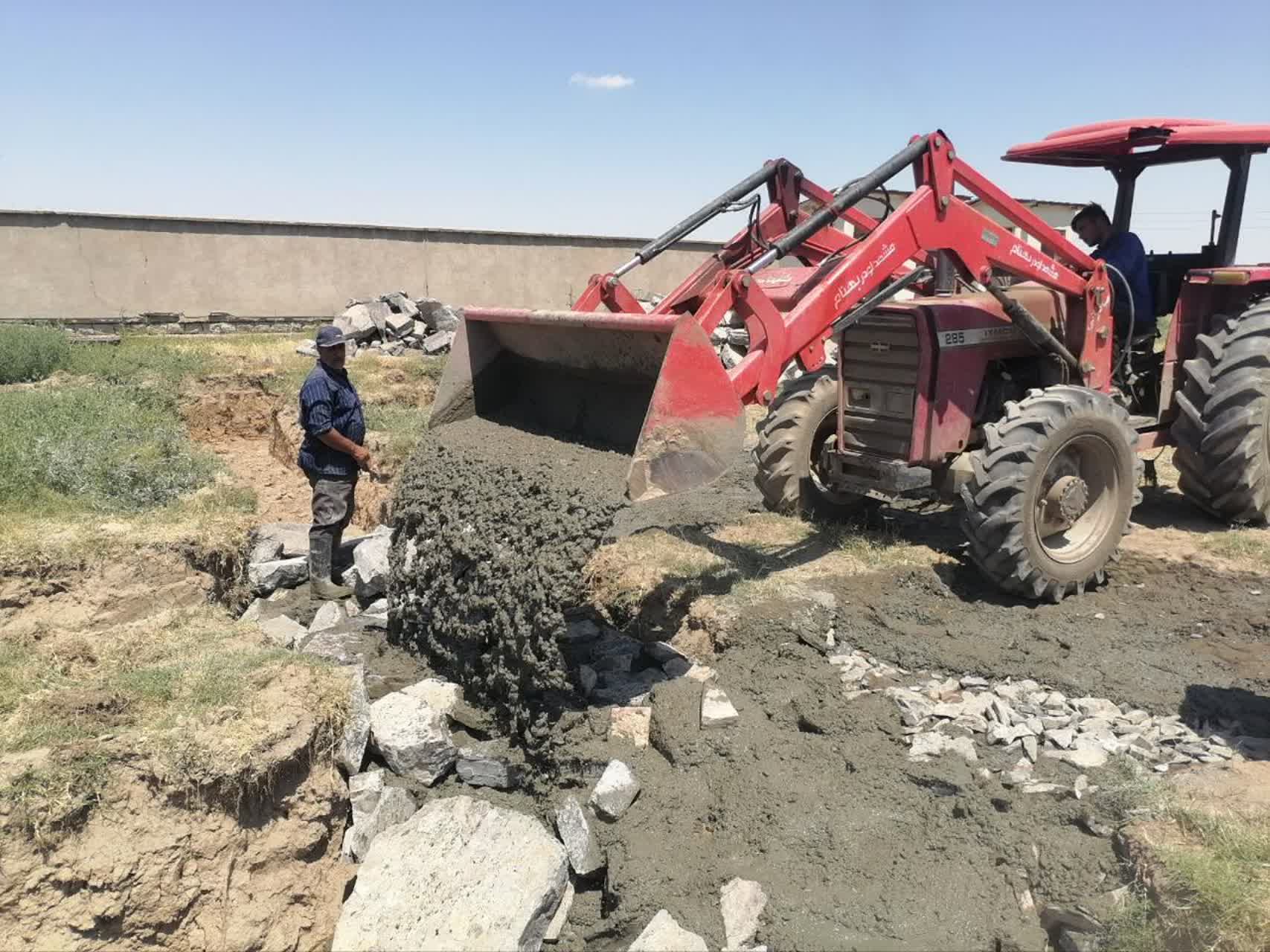 آغاز عملیات اجرایی احداث مدرسه در روستای «قرهقوزلو» با مشارکت خیرین