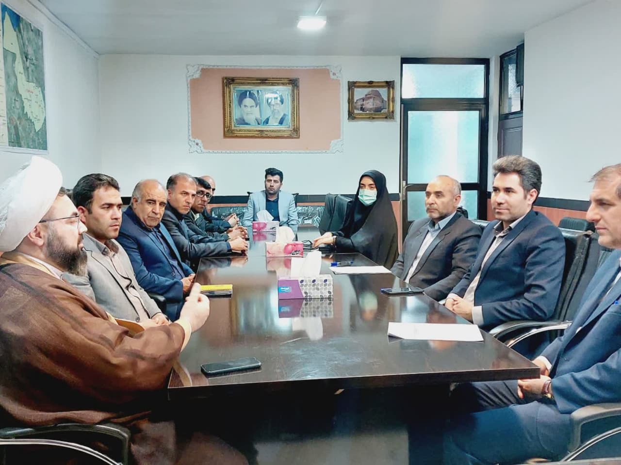 حضور مدیرکل بنیاد مسکن انقلاب اسلامی استان آذربایجان غربی در شهرستان چهاربرج