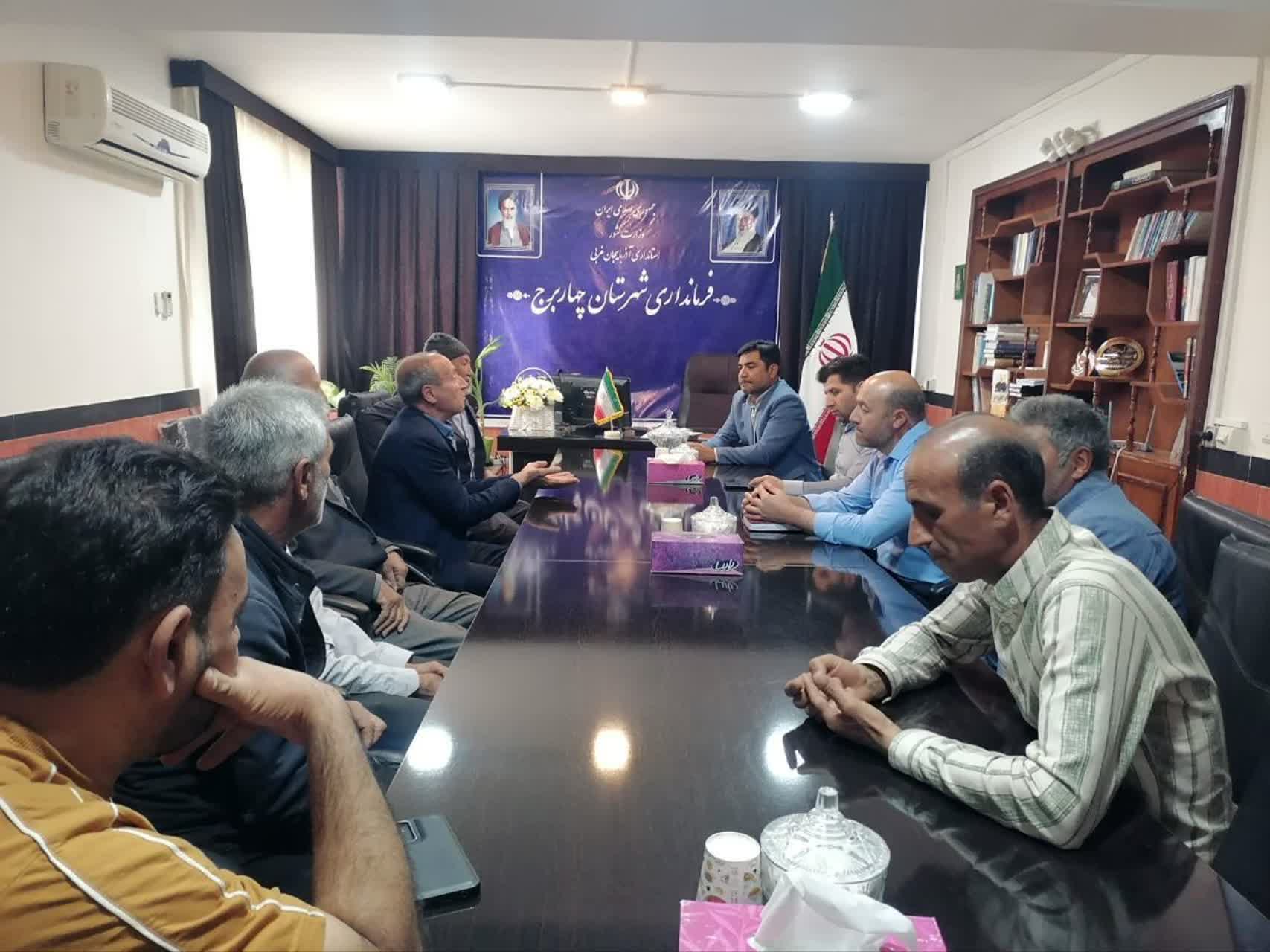 فرماندار چهاربرج: مشکلات اراضی مجاور بلوار فیروزآباد تا حصول نتیجه پیگیری میشود