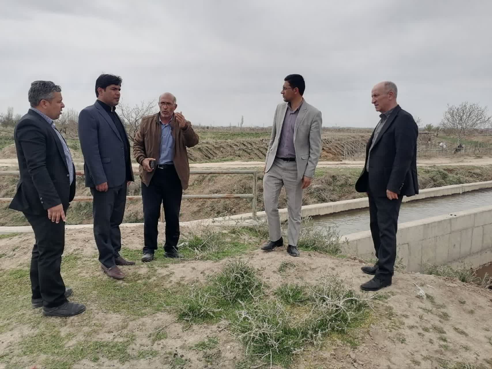 اراضی کشاورزی منطقه به طور کامل تامین آب خواهند شد