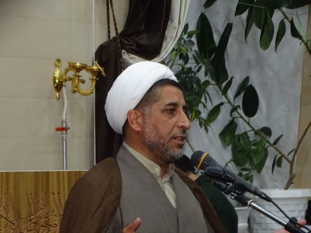مراسم گرامیداشت نخستین سالگرد شهادت "شهید جمهور" و شهدای خدمت در چهاربرج برگزار شد