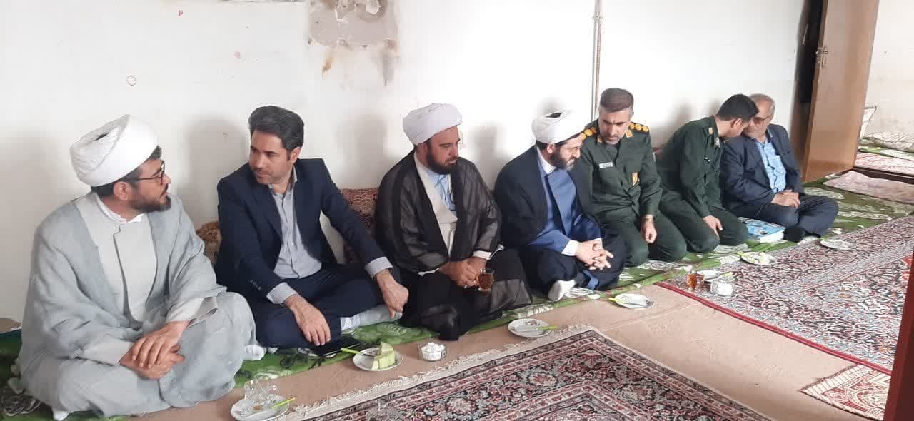 دیدار با خانواده های معظم شهید جاویدالاثر عبدالحسین الله بخش و شهید محمودزاده از روستای قپچاق