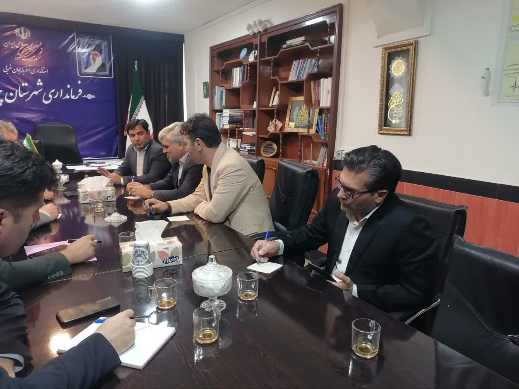 نشست هماهنگی شورای اسلامی شهر و شهردار چهاربرج با فرماندار و رئیس دادگستری شهرستان برگزار شد