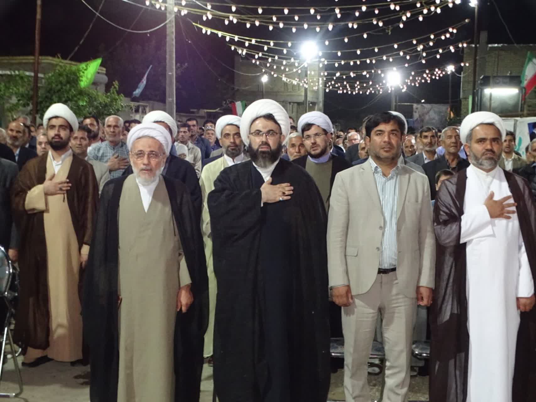 برگزاری جشن باشکوه عید غدیر در شهرستان چهاربرج