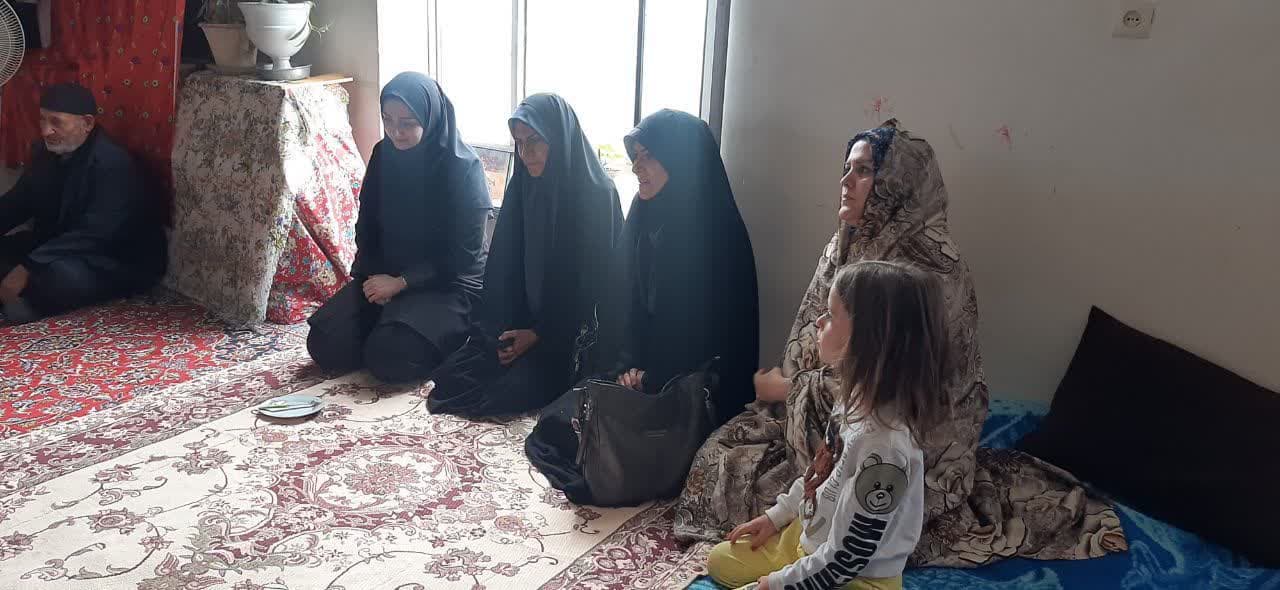 دیدار با خانواده های معظم شهید جاویدالاثر عبدالحسین الله بخش و شهید محمودزاده از روستای قپچاق