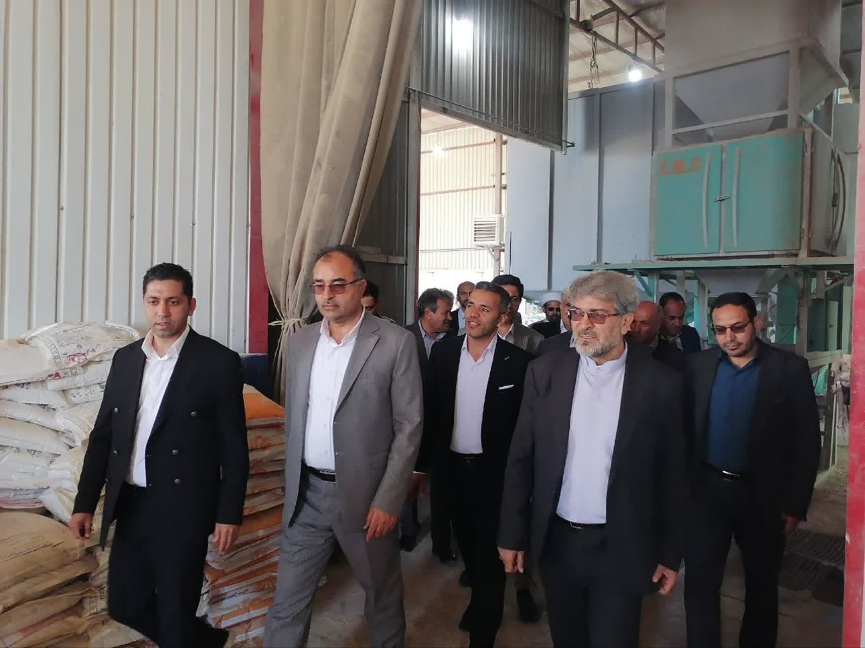 بازدید مسئولان ارشد از طرح‌های تولیدی، کشاورزی و عمرانی شهرستان چهاربرج