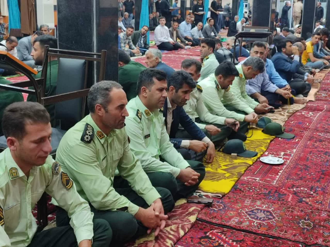 مراسم گرامیداشت نخستین سالگرد شهادت "شهید جمهور" و شهدای خدمت در چهاربرج برگزار شد