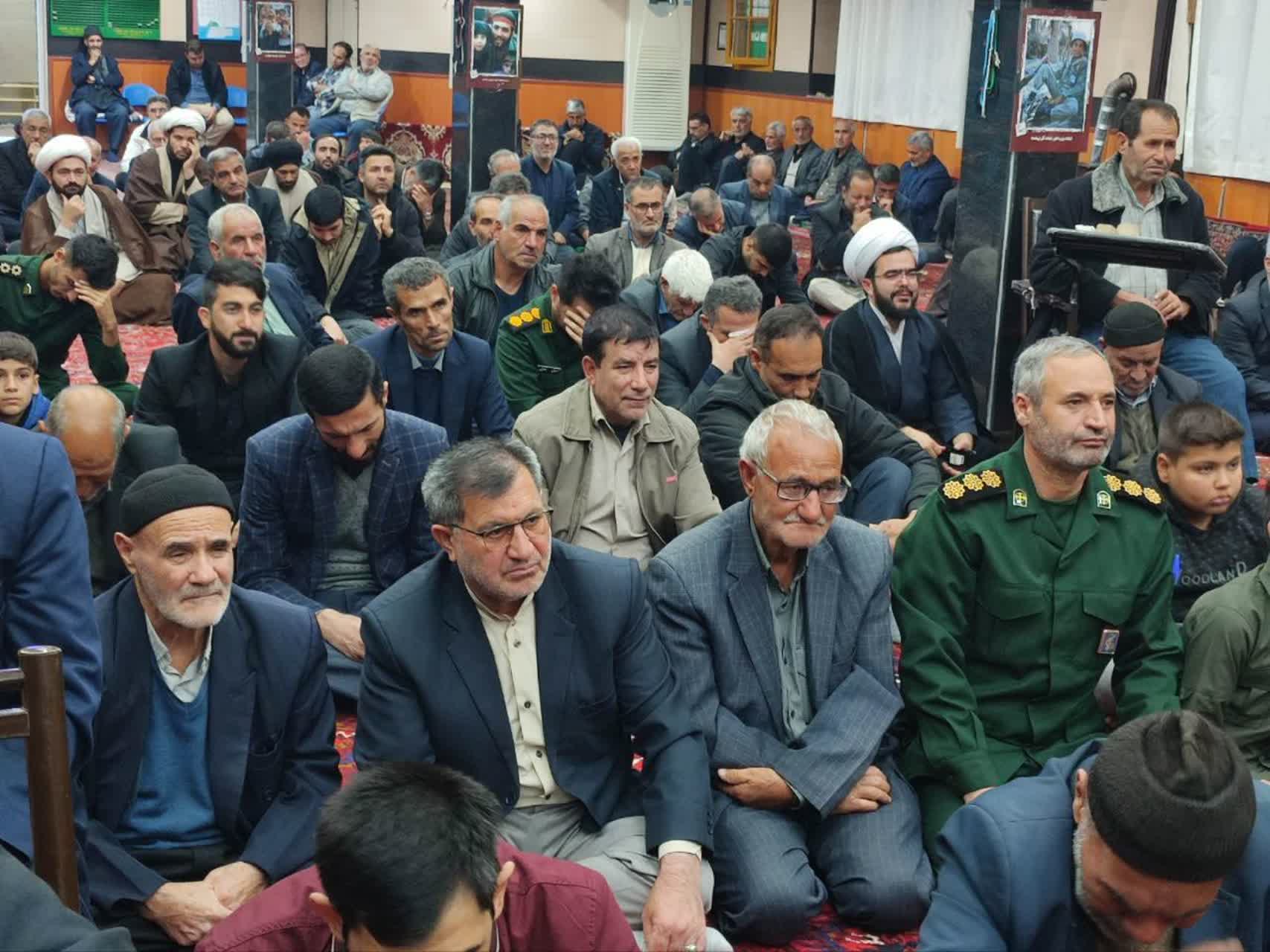 «مردم ولایتمدار چهاربرج در مراسم «شبی با شهدا» گرد هم آمدند»