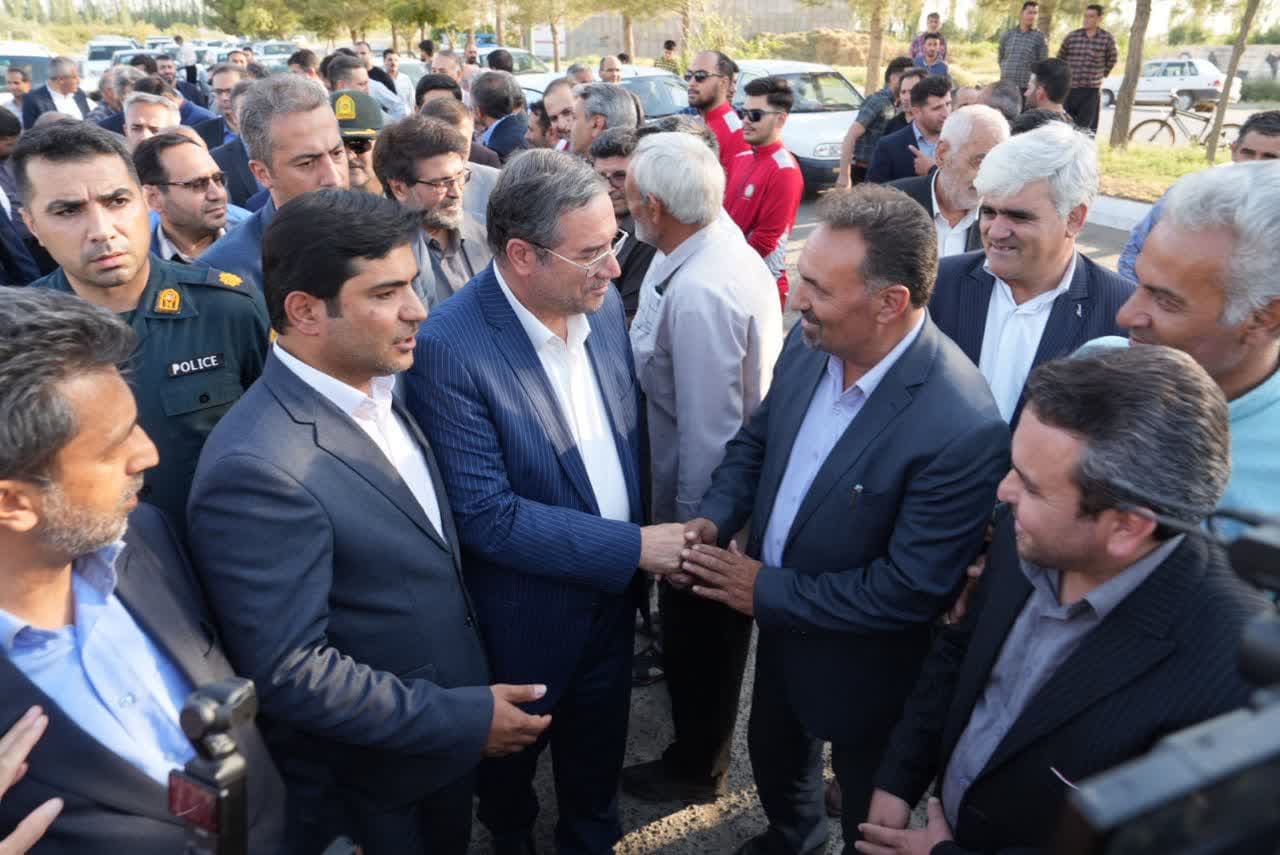 سفر استاندار آذربایجانغربی به شهرستان چهاربرج