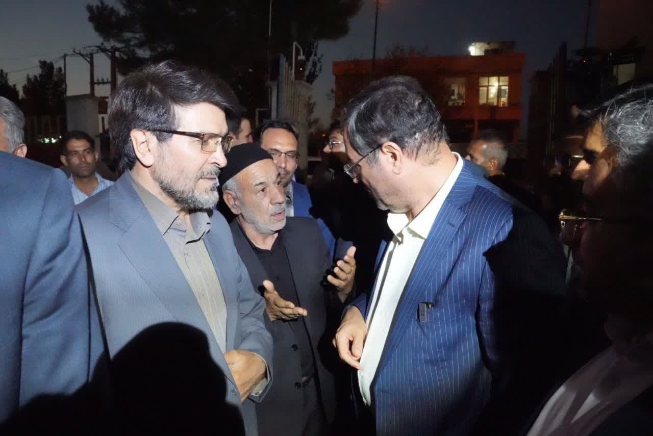 بازدید استاندار آذربایجان‌غربی از مجتمع اداری شهرستان چهاربرج