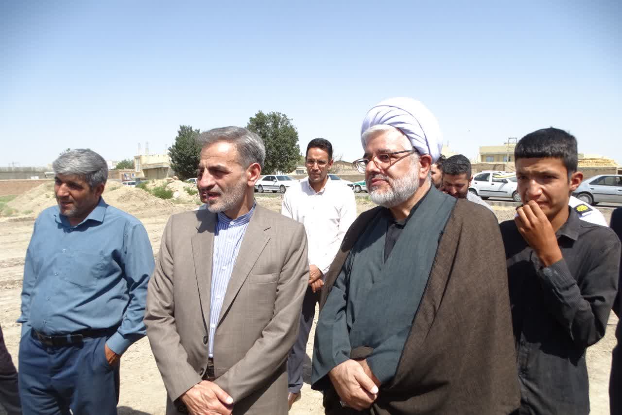 آیین کلنگزنی احداث ساختمان دادگستری شهرستان چهاربرج برگزار شد