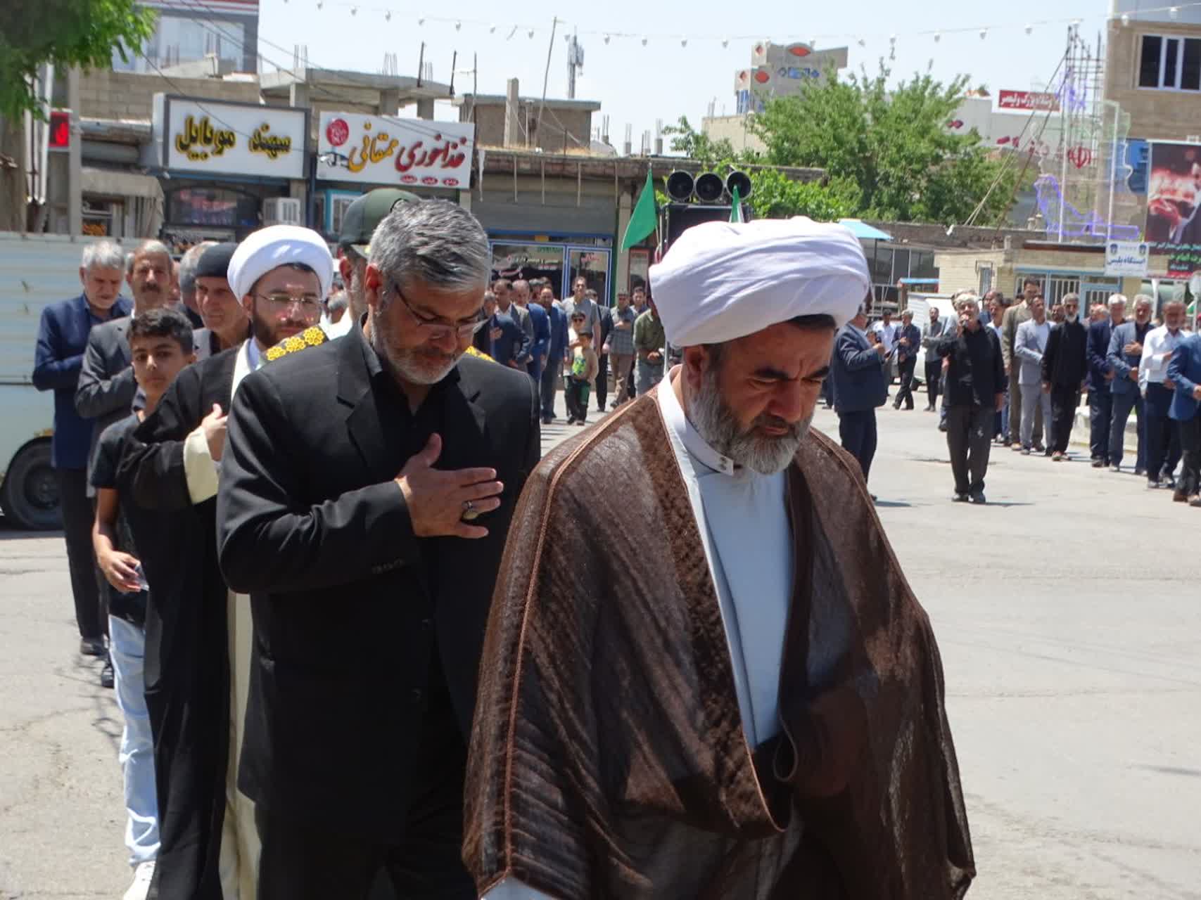 برگزاری آیین عزاداری سالگرد ارتحال امام خمینی (ره) در چهاربرج